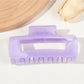 Beau - Round Edge Square Hair Clips