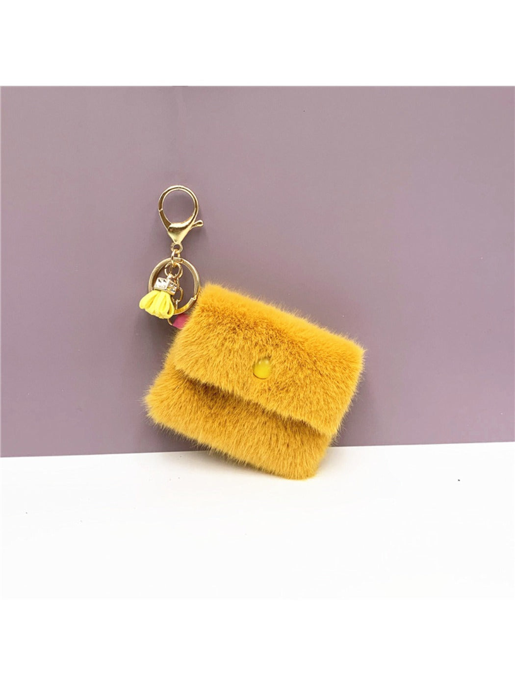 Keypus - Mini Wallet Plush Bag Charm Keychain