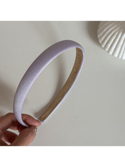 Gifty - Satin Pink Slim Headband