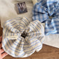 Gifty - Retro Blue Checkered Hair Loop