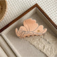 Beau - Cloud and Wave Motif Acetate Hair Claw Clip