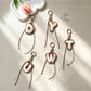 Keypus - Modern Minimalist Letter Bag Charm Keychain