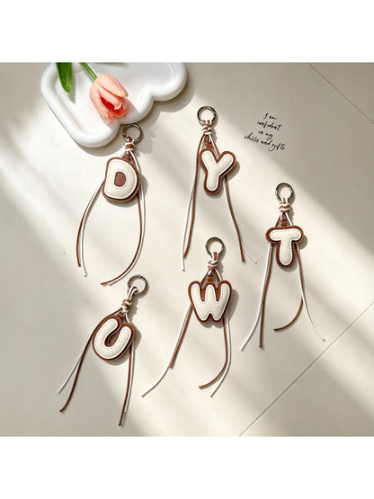 Keypus - Modern Minimalist Letter Bag Charm Keychain