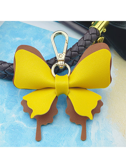 Keypus - Cartoon Butterfly Bag Charm Alloy Keychain
