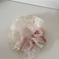 Gifty - Sweet Style Polka Dot Decorative Scrunchie Hair Tie