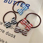 Gifty - Simple Striped Bow Hair Tie