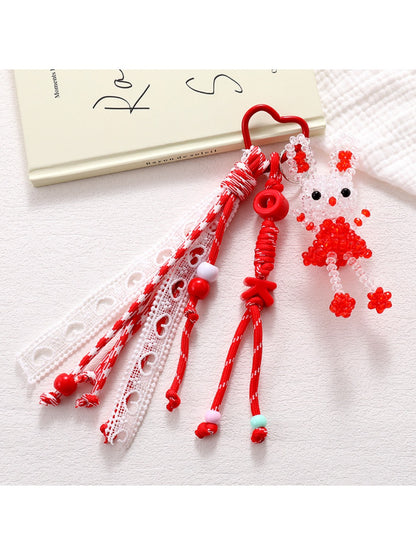 Keypus - Rabbit-Shaped Pendant Keychain