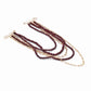 Brovia - Statement Waterfall Strand Tassel Design Brooch