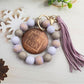 Keypus - Stylish Floral Tassel Keychain