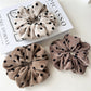 Gifty - Velvet Polka Dot Large Hair Scrunchie