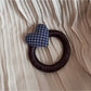 Gifty - Polyester Heart Detail Decorative Elastic Hair Tie