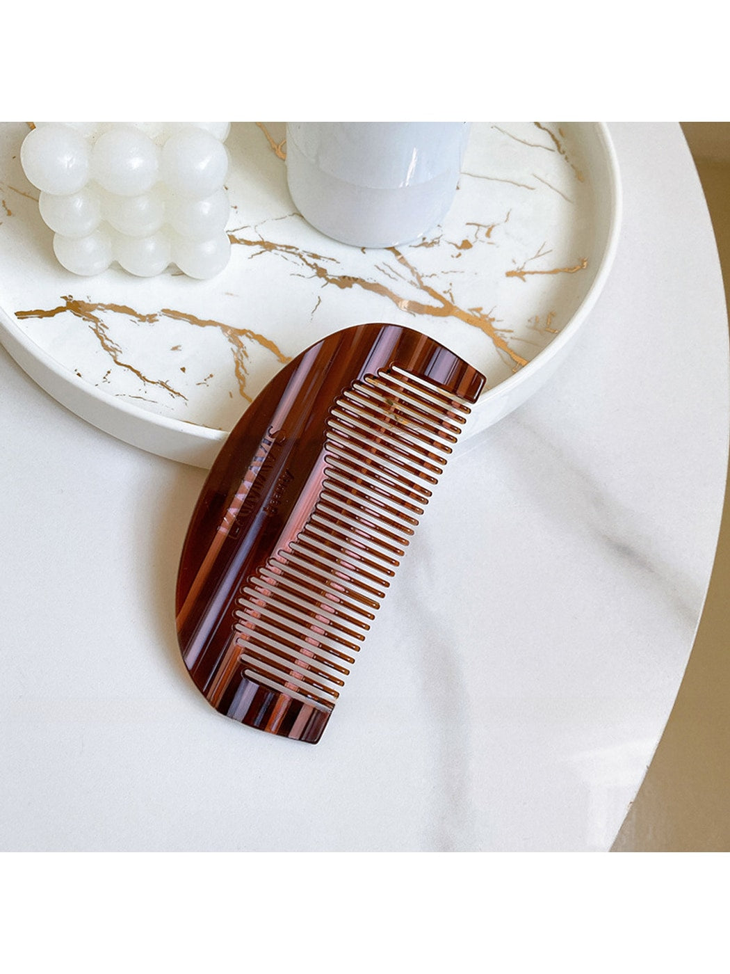 Camerow - Portable Acetate Board Styling Hair Comb