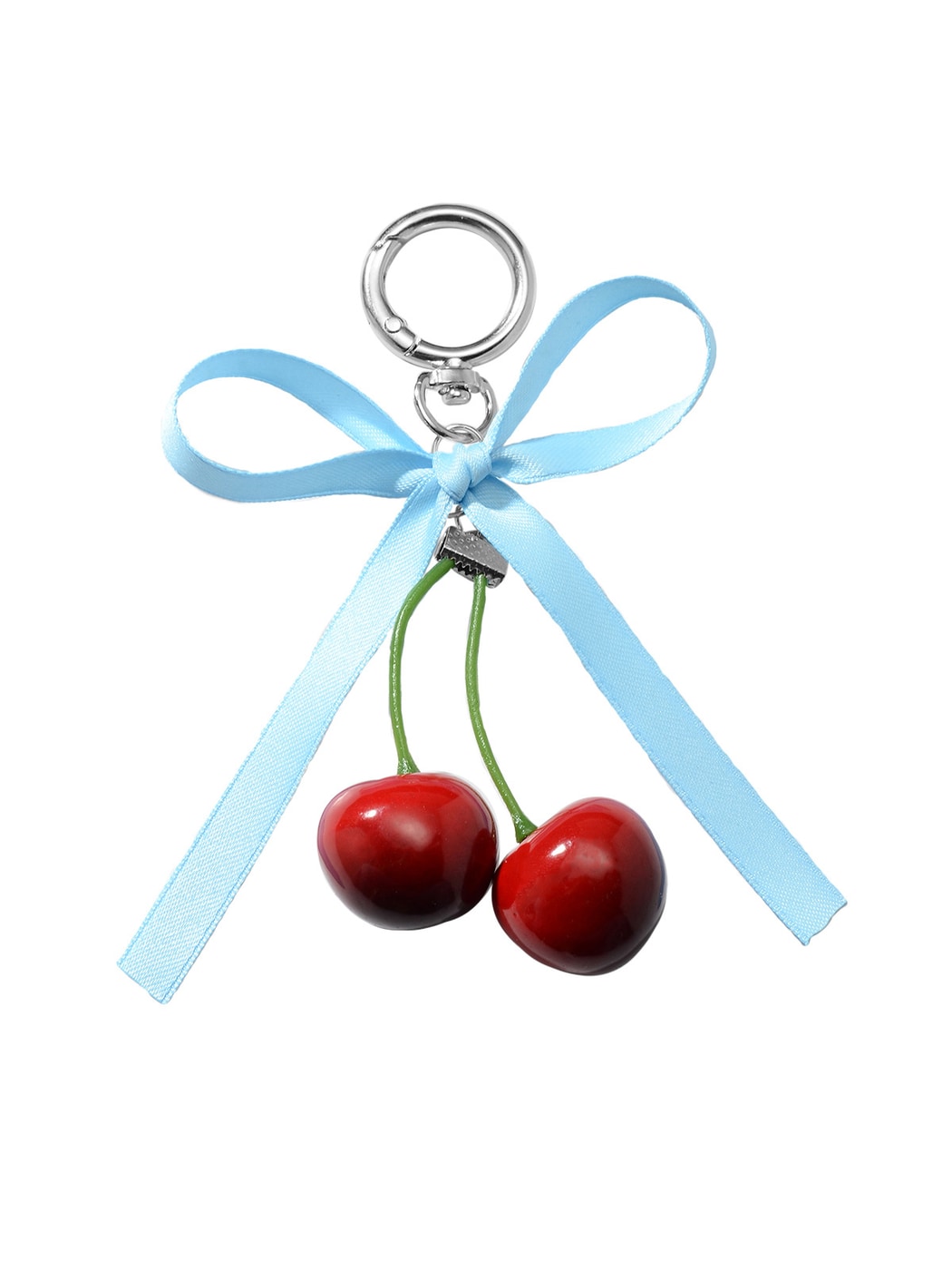 Keypus - Y2K Bow Cherry Bag Charm Keychain Pendant
