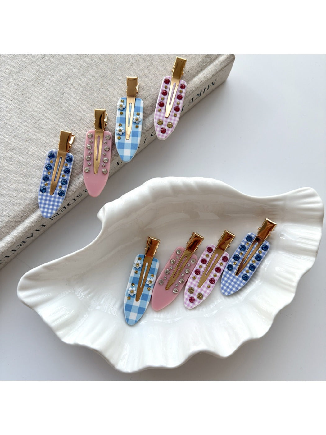 Beau - Chic Flat Oval Hair Clip