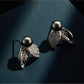 Earedge - Double Leaf Stud Earrings