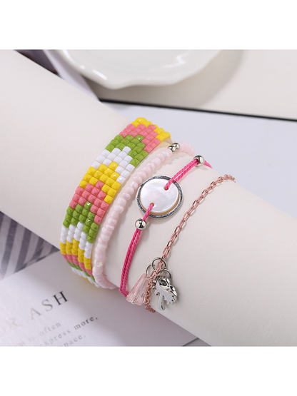 Lovra - Bohemian Beaded Braided Bracelet