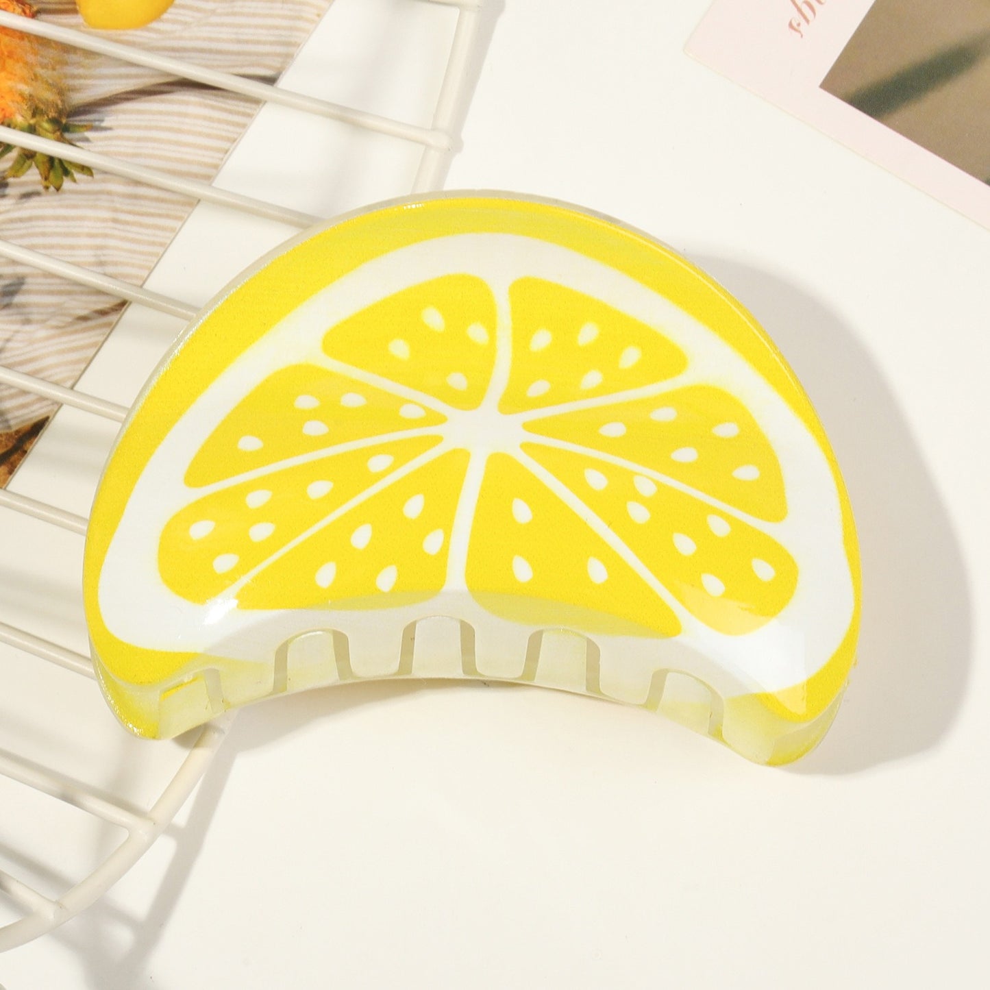 Beau - Cute Fruit Pattern Hair Claw Clip