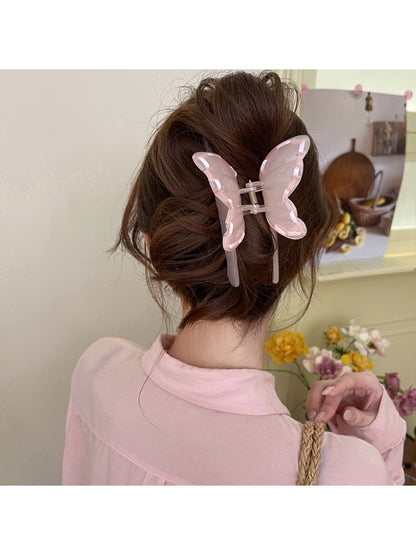 Beau - Sweet Ballet Ribbon Bow Claw Clip