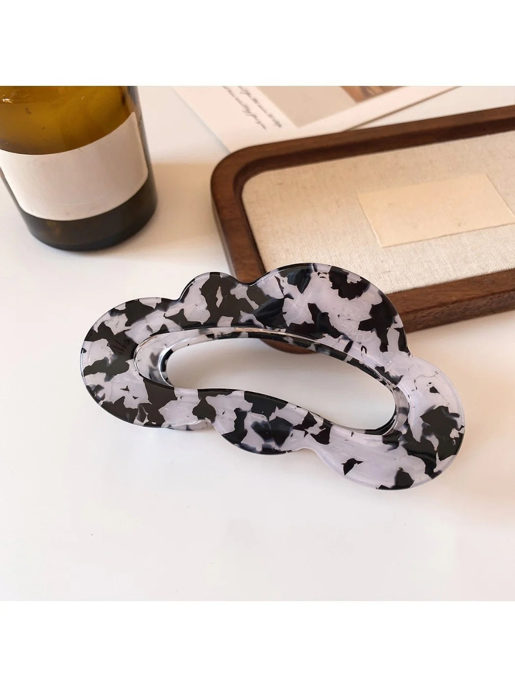 Beau - Leopard Print Cloud Claw Clip