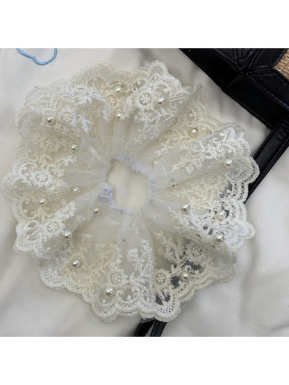 Gifty - Sweet Lace Scrunchie Hair Tie