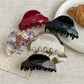 Beau - Acetate Half Circle Fan Shape Claw Clip