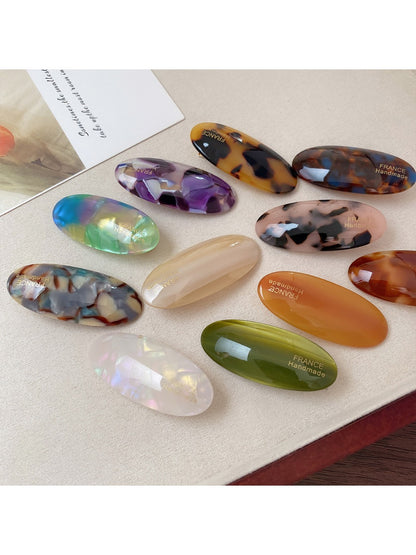 Beau - Vintage Style Oval Hair Clip