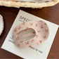 Beau - Retro Printed Oval PVC Claw Hair Clip