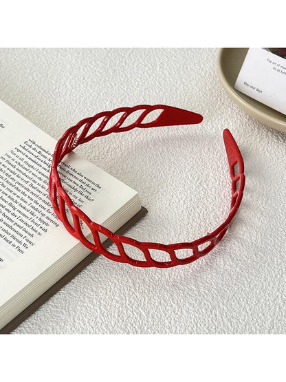 Gifty - Minimal Hollow Lattice Acetate Fiber Headband