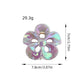 Beau - Glossy Hollow Flower Design Claw Clip