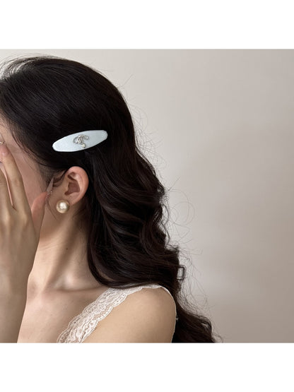 Beau - Sweet Style Oval Bangs and Side Hair Clip