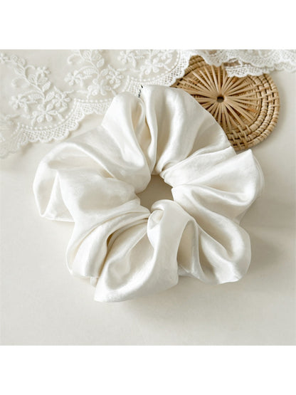 Gifty - Elegant Colorful Satin Hair Scrunchie