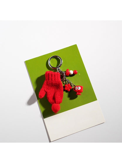 Keypus - Cute Plush Glove-Shaped Keychain