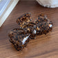 Beau 3D Bow Acetate Hair Claw Clip Vintage for apparel accessory