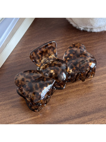 Beau - 3D Bow Acetate Hair Claw Clip Vintage