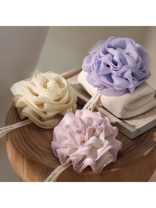PAPO – Pastel Bloom Bath Pouf