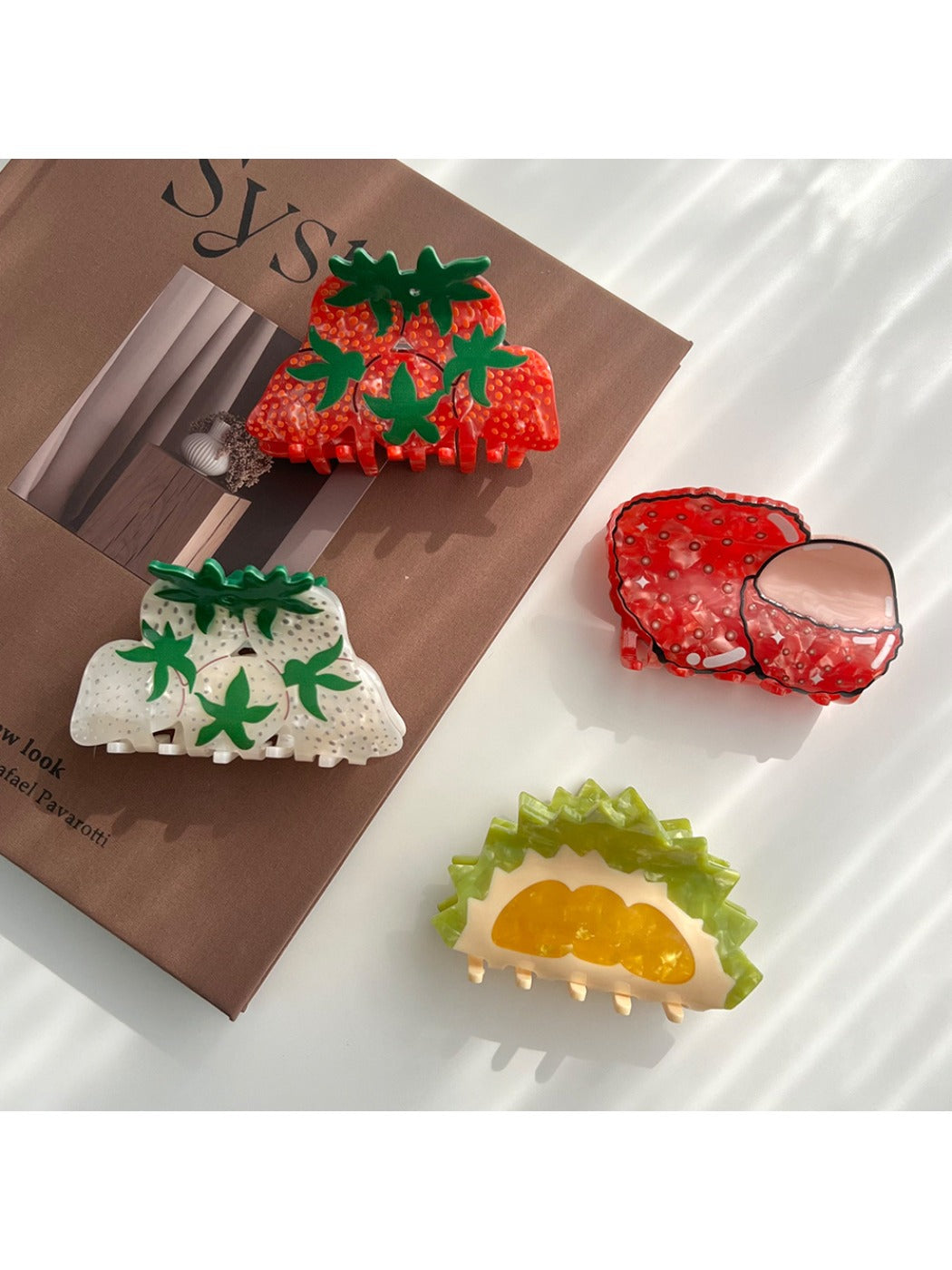 Beau - Fruit Shape Acetate Hair Clip