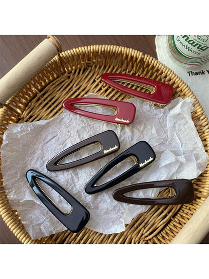 Beau - Vintage Openwork Triangle Hair Clip