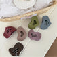Beau - Heart Cutout Geometric Plastic Claw Clip
