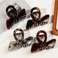 Beau - Leopard Print Bow Claw Clip