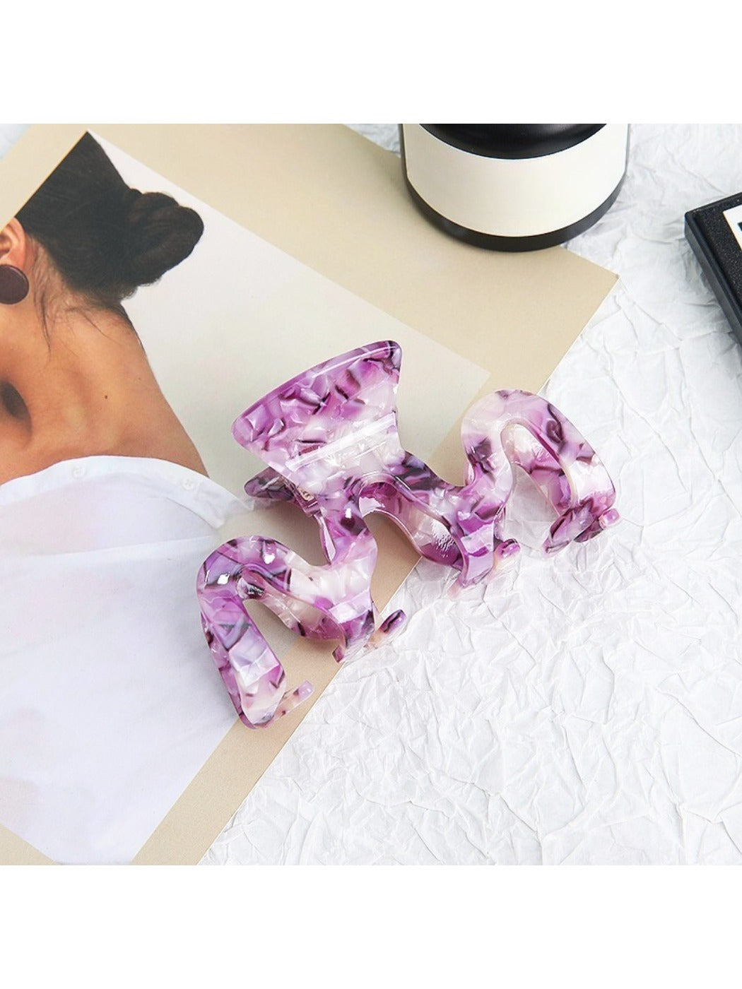 Beau - Minimalist Geometric Hair Claw Clip