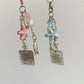 Keypus - Ceramic Starfish Fish Detail Beaded Phone Charm