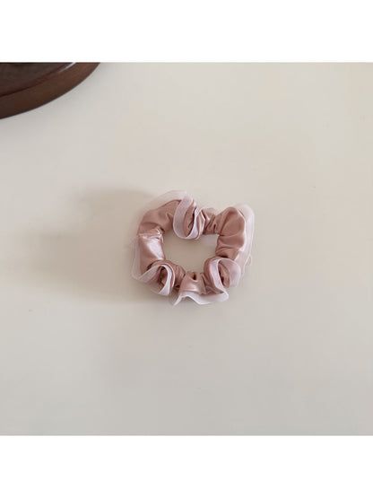 Gifty - Simple Ruffle Edge Polyester Scrunchie