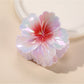 Beau - Gradient Floral Plastic Hair Claw Clip