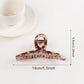 Beau - Minimalist Taupe Hair Claw Clip