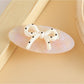 Beau - Elegant Oval Bow Hair Clip