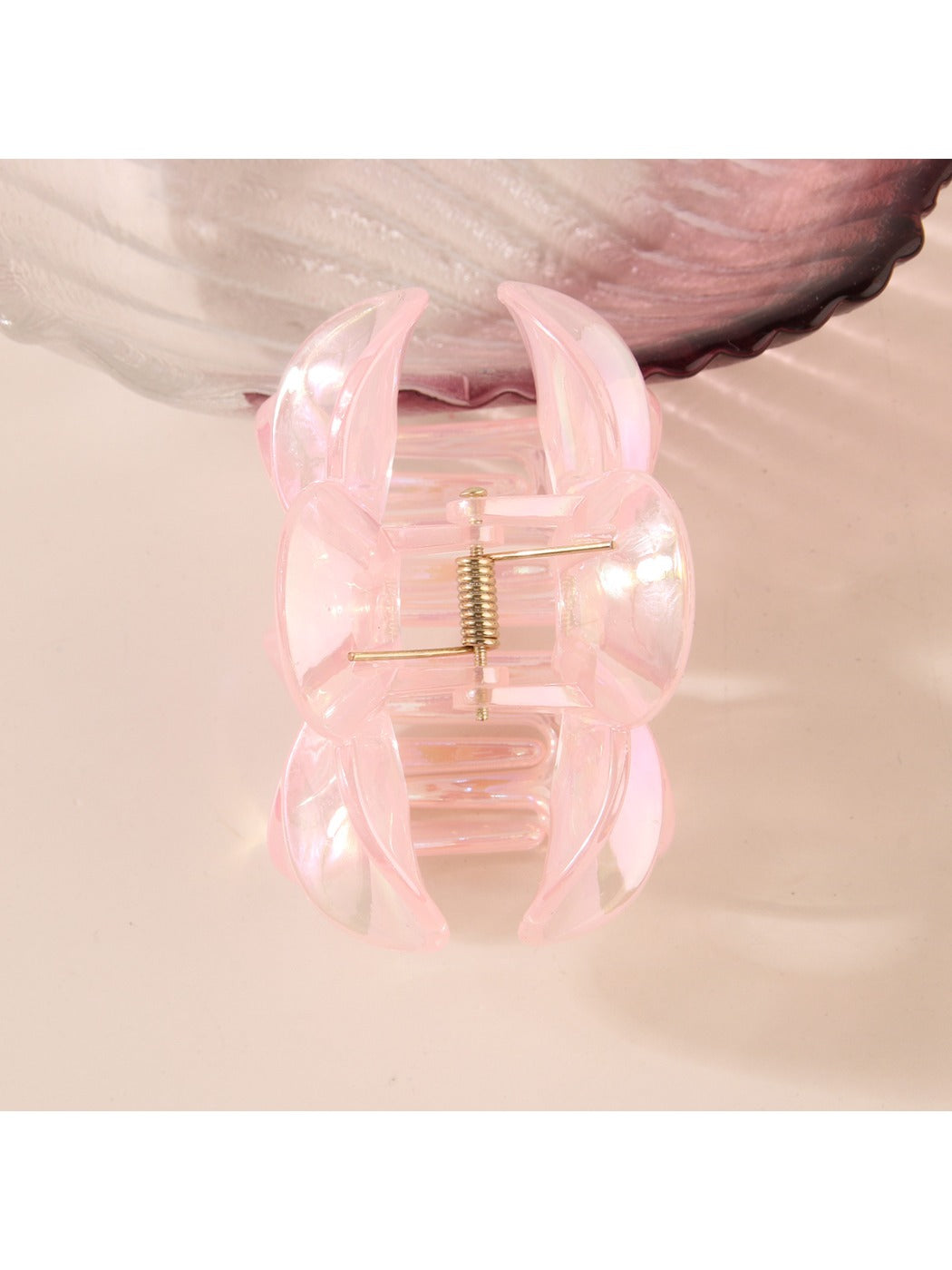 Beau - Colorful Hollow Out Flower Hair Claw Clip