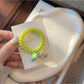Gifty - Sweet Style Bead Detail Spiral Hair Tie
