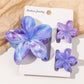 Beau - Marbled Frangipani Hair Clips Set