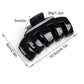 Beau - Soft Feel Arched Plastic Hair Styling Claw Clip