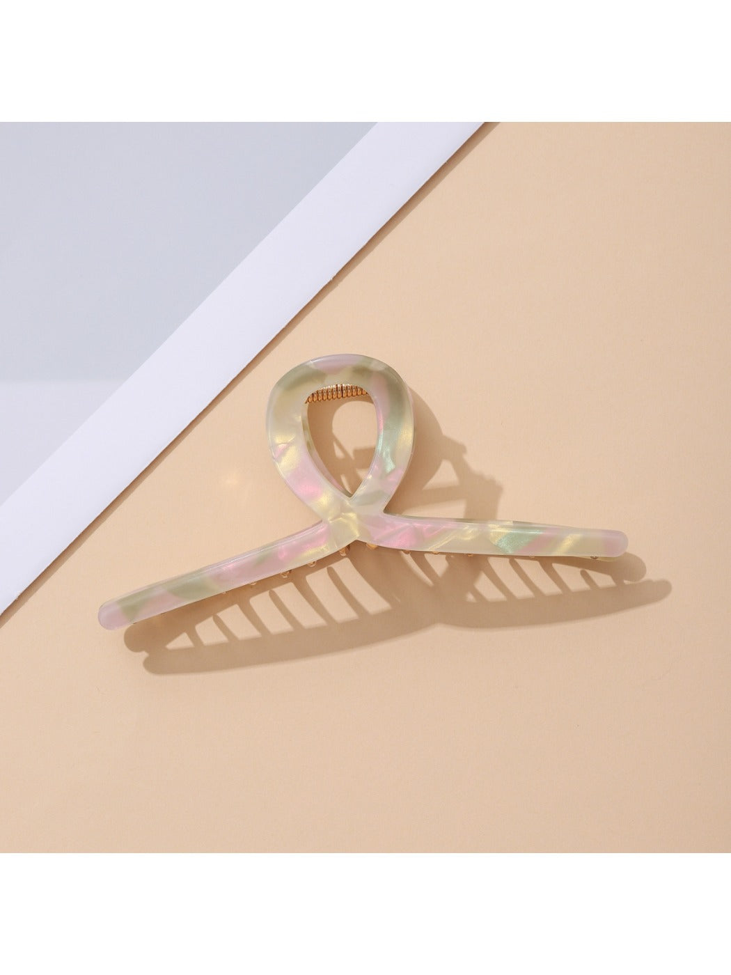 Beau - Elegant Large Cross Design Claw Clip